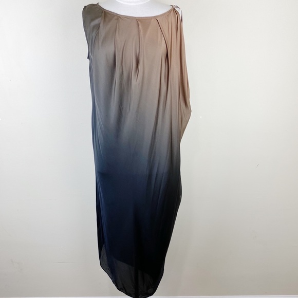 Scanlan Theodore Dresses & Skirts - Scanlan & Theodore Silk Asymmetrical Dress Tunic